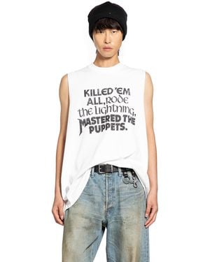 Mastercraft Union Killed'Em All Sleeveless Tee - White