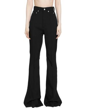Rick Owens Tower Bolan Bootcut - Black