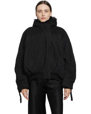 Yehuafan Bomber Jacket - Black