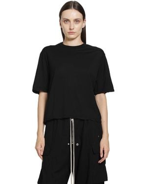Rick Owens Tower Walrus Short Sleeve T-Shirt - Black