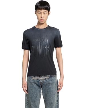 JORDANLUCA Baby Tee - Blue