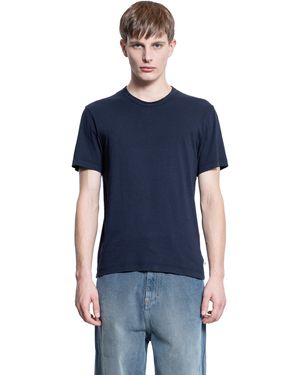 James Perse Short Sleeve Crewneck T-Shirt - Blue