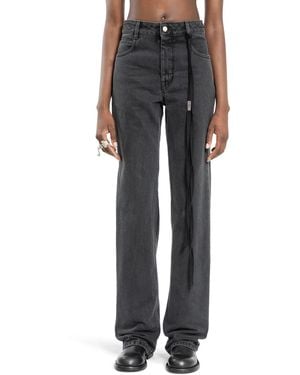 Ann Demeulemeester Ona 5 Pocket Jeans - Black