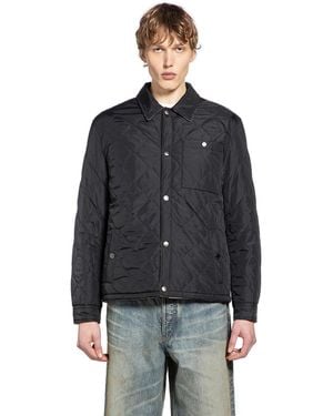 Burberry Quilted Nylon Overshirt - Black