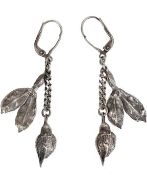 Werkstatt:münchen Earrings Rosebud - Metallic