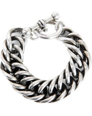 Ann Demeulemeester Pavel Chain Bracelet - Metallic