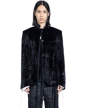 Ann Demeulemeester Lucius Deconstructed Jacket - Black
