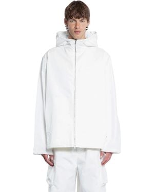 Gucci Ripstop Zip-Up Jacket - White