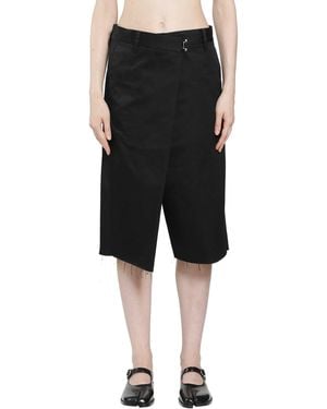 Maison Margiela Wrap Shorts - Black