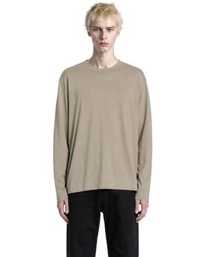 Our Legacy Box Long Sleeve T-Shirt - Natural