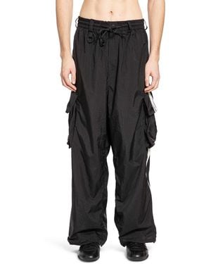 Y-3 Nylon Cargo Trousers - Black