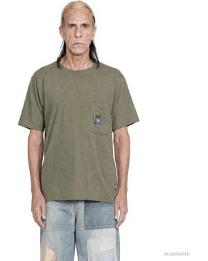 Kapital 20/- Jersey Pennant T (3 Flags) - Green