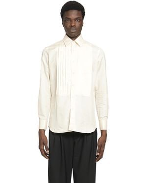 Lardini Tuxedo Shirt - White