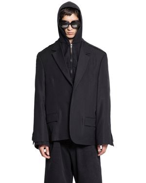 Balenciaga Hybrid Tailored Blazer - Blue