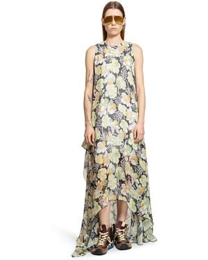 Loewe Asymmetric Dress - Metallic
