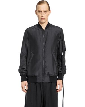 Ann Demeulemeester Technical Habotay - Black