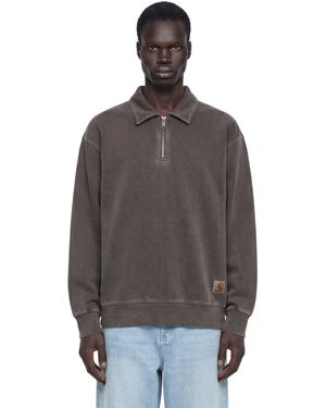 Carhartt Harper Polo Cotton Jersey - Brown