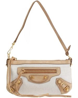 Balenciaga Le City Pouch On Strap - Metallic