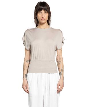 Thom Krom Tailored Crewneck T-Shirt - White