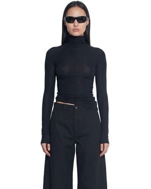 NVL-GARDE Super High Neck L/Top - Blue
