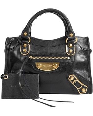 Balenciaga Mini Le City Uptown Bag - Black