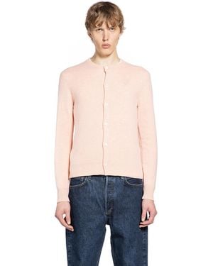 COMME DES GARÇONS PLAY Heart Cardigan - Blue