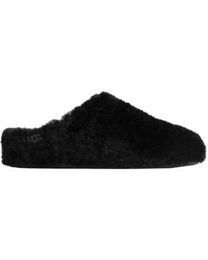 UGG Elea Fluffed Slip-On - Black