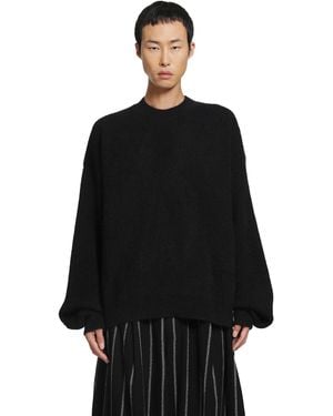 Uma Wang Raccoon Jumper - Black