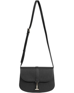 Tom Ford Grain Leather Small Crossbody Bag - Black