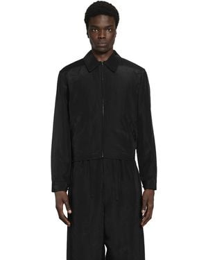 Lemaire Short Blouson Jacket - Black