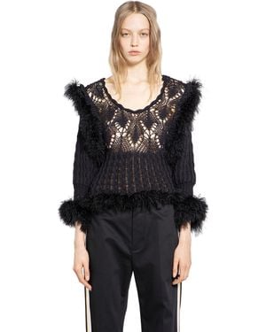 Ann Demeulemeester Dudu Jumper - Black