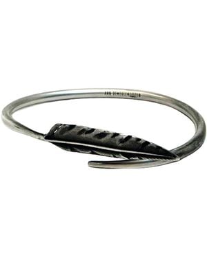 Ann Demeulemeester Dagvin Feather Bracelet - Metallic