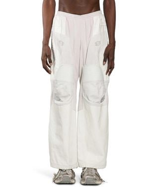 Balenciaga Hybrid Biker Trousers - White