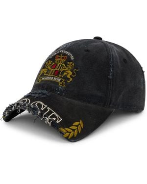 Martine Rose Cut Peak Cap - Black