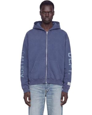 GALLERY DEPT. Collector Paris Zip Hoodie - Blue