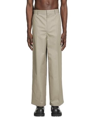 Balenciaga Large Chino Trousers - Natural