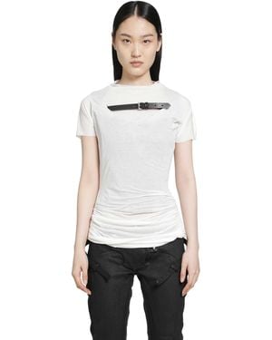 Dilara Findikoglu Spell The Words T-Shirt - White