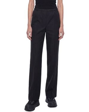 Moncler Cotton Poplin Trousers - Black