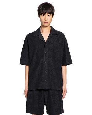 Represent Aop Towel Shirt - Black