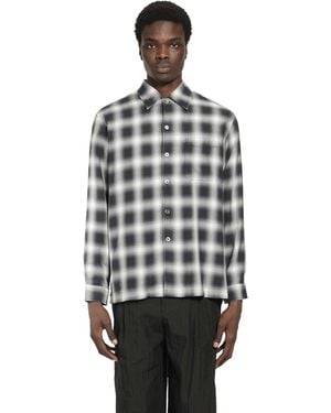 Our Legacy Reno Cowboy Viscose Shirt - Black