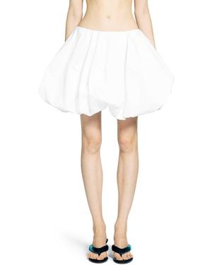 Alaïa Bubble Skirt - White