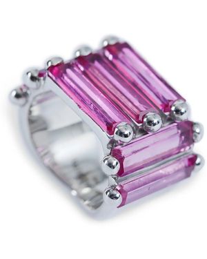 ALAN CROCETTI Crystallised Armor Ring - Purple