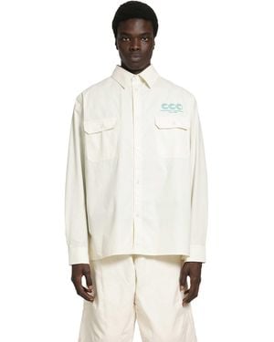 Willy Chavarria Corcoran Workshirt - White