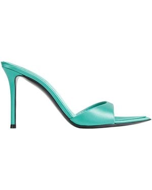 Giuseppe Zanotti X Antonioli Intriigo Mules - Green