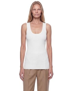 Max Mara Mxm Ghiro Tank Top - White