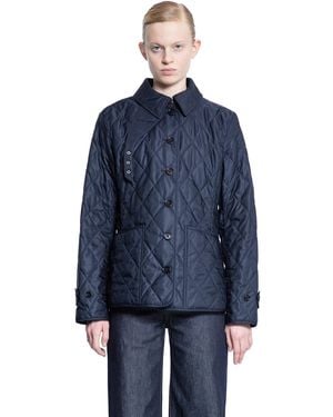 Burberry Quilted Thermoregulated Jacket - Blue