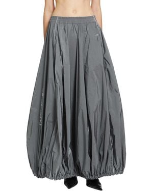 Balenciaga Balloon Track Skirt - Grey