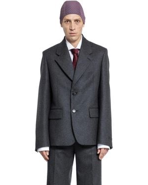 Prada Wool Blazer - Grey