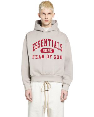 Fear Of God Essentials Classic Fleece Hoodie - Pink