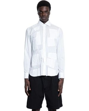 Junya Watanabe Mended Cotton Poplin Shirt - White